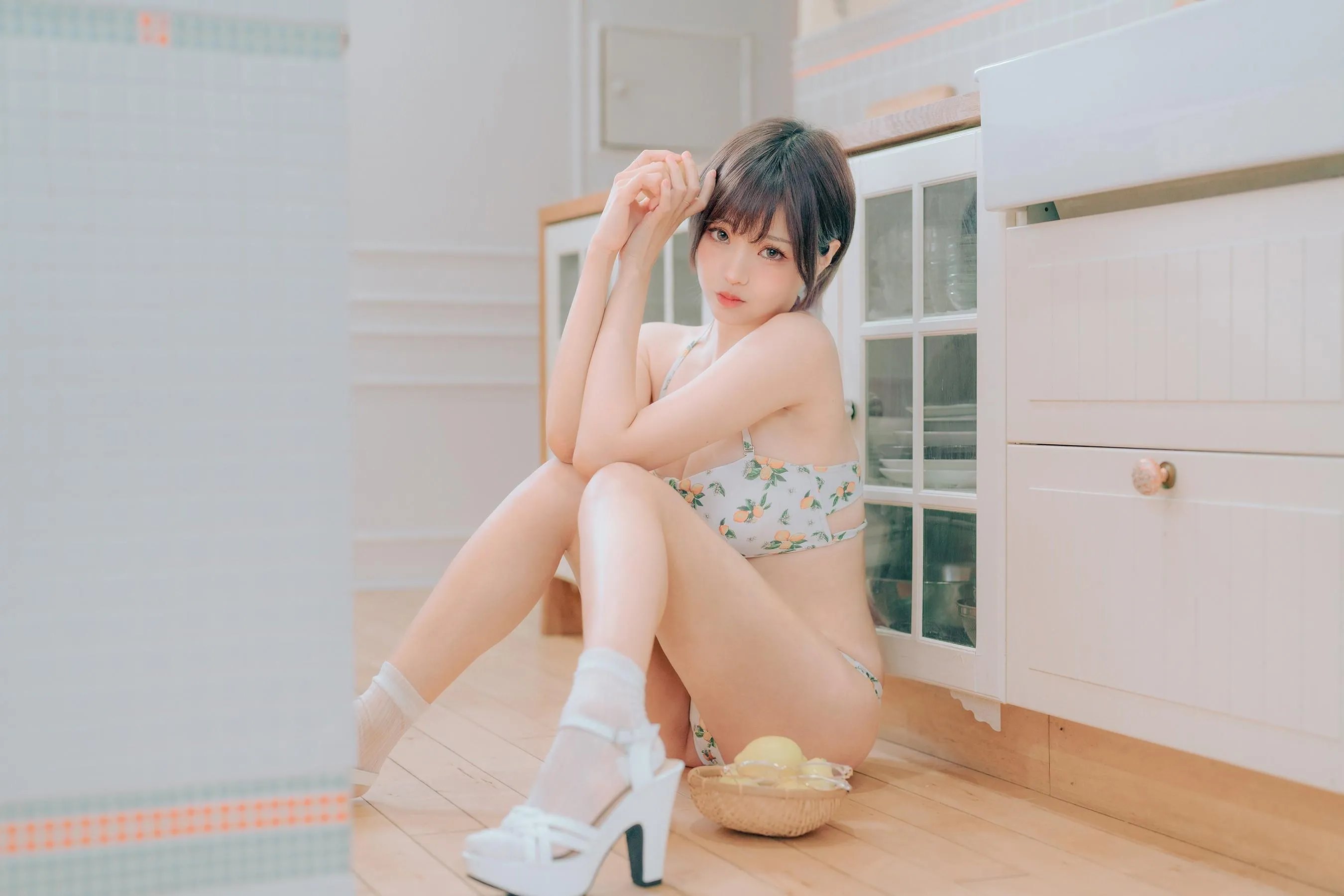 ElyEE子 – NO.121 2023.august C-檸檬泳裝 Lemon Swimsuit [32P]插图